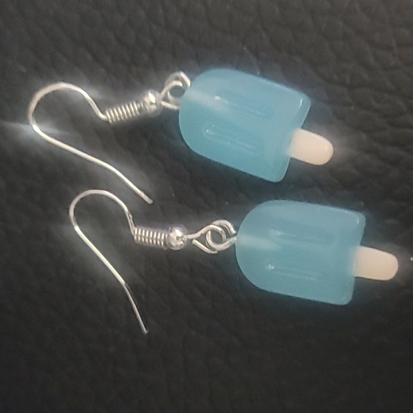 Jewelry - Blue Popsicle earrings